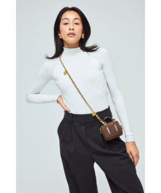 style code 【VerdeVari/ヴェルデヴァリ】コインパーツ付チェーンショルダーベルト KNOT CHAIN