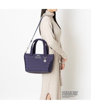 CLATHAS CLATHAS×PEANUTS 2WAYトートバッグ パープル