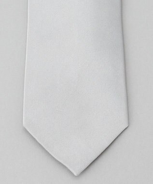 GOTAIRIKU 【WEAR BLACK】フォーマル用_サテン無地 ネクタイ アイボリー系