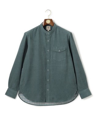 ダブルフェイス キャラメルコール シャツブルゾン