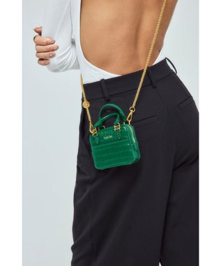 style code 【VerdeVari/ヴェルデヴァリ】コインパーツ付チェーンショルダーベルト WHEAT CHAIN