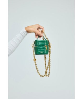 style code 【VerdeVari/ヴェルデヴァリ】コインパーツ付チェーンショルダーベルト KNOT CHAIN