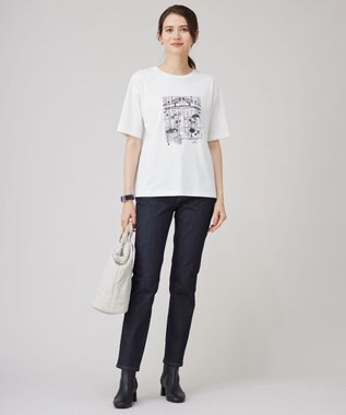 自由区 【洗える】グラフィック Tシャツ オフ