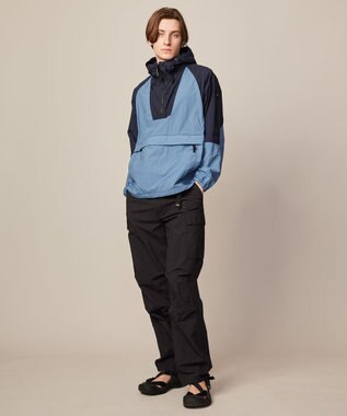 JOSEPH ABBOUD MOUNTAIN 【ユニセックス・ECO撥水/抗菌性/軽量】タスランワッシャー クライミングカーゴ パンツ ブラック系