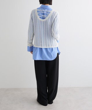 Green Parks ボウタイシャツ Stripe