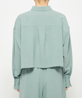 uncrave 新色追加！ドライタッチトロ ショートシャツ アッシュブルー