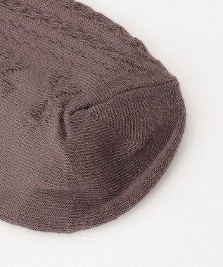 ANY KIDS タイツ（ケーブルリボン） ブラウン