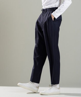 JOSEPH HOMME SAXONY PINSTRIPE / ORIGIN ネイビー系1