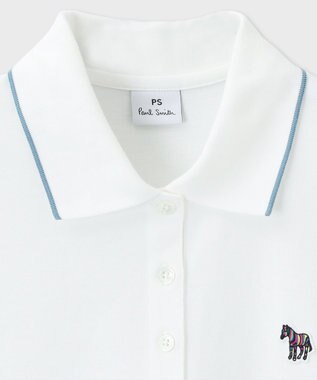 Paul Smith Zebra ライン ポロシャツ ホワイト