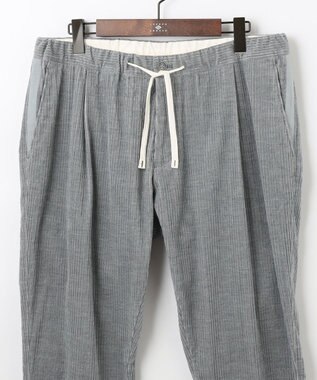 JOSEPH ABBOUD MOUNTAIN 【SPACE／UNISEX】６Wストレッチコール パンツ ライトグレー系