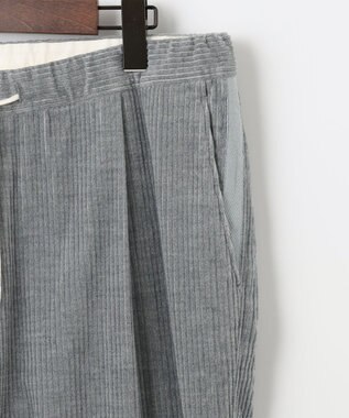 JOSEPH ABBOUD MOUNTAIN 【SPACE／UNISEX】６Wストレッチコール パンツ ライトグレー系