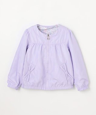 ANY KIDS 【フード取り外し/洗濯機可能】撥水加工リバーシブルゾン ラベンダー