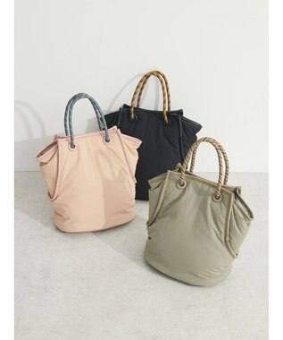 Green Parks ・Ｃｕーｓｈｕｔ　ロープボンディング２ＷＡＹトート Black