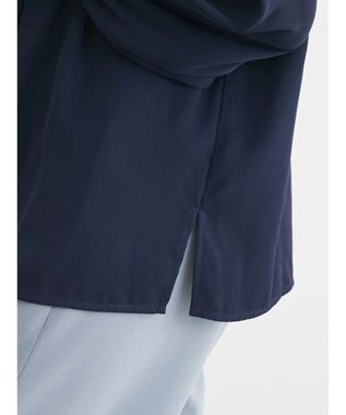 Green Parks ２ｗａｙ　ボウタイアソートブラウス Dark Navy