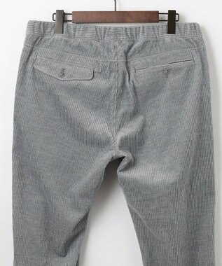 JOSEPH ABBOUD MOUNTAIN 【SPACE／UNISEX】６Wストレッチコール パンツ ライトグレー系