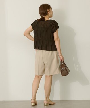 AMERICAN HOLIC 【前後2WAY】フロントリボンブラウス Black