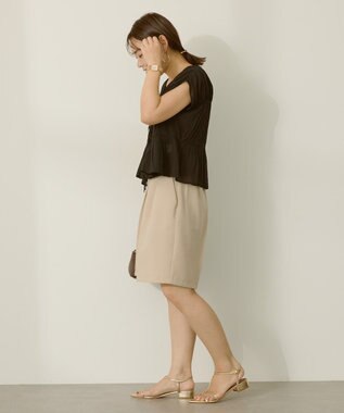 AMERICAN HOLIC 【前後2WAY】フロントリボンブラウス Black