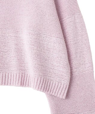 YECCA VECCA テープヤーンルーズニットプルオーバー Pink
