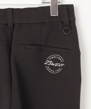 23区GOLF 【WOMEN】【ストレッチ】テーパード ジャージパンツ ブラック系