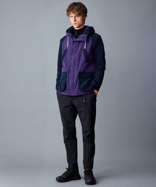 JOSEPH ABBOUD MOUNTAIN 【ストレッチ/7ポケット/撥水性/やわらか】ハイパワー 2WAY ストレッチ パンツ ブラック系