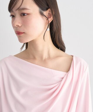 earth music&ecology アソートドレーププルオーバー Pink