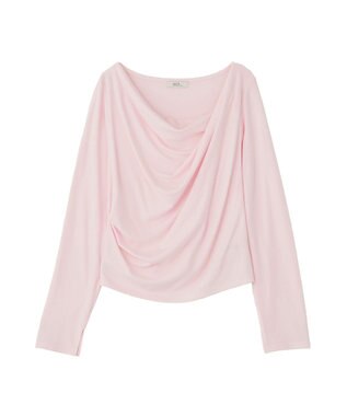 earth music&ecology アソートドレーププルオーバー Pink