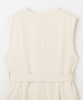 GRACE CONTINENTAL ベルト付ジャンパースカート キナリ