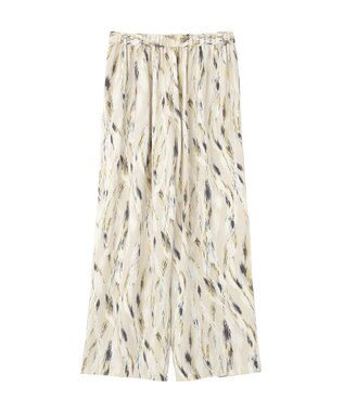 AMERICAN HOLIC 【先行予約】【イージーケア】アソート柄パンツ Ivory