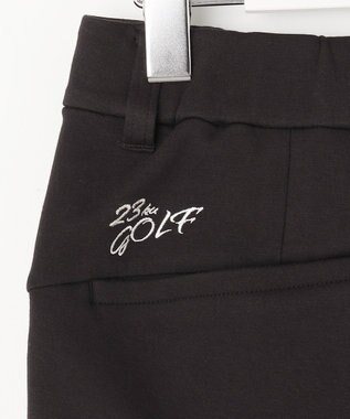 23区GOLF 【WOMEN】【ストレッチ】テーパード ジャージパンツ ブラック系
