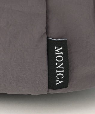 LA BAGAGERIE 【MONICA】クリンクルナイロン　ドロスト2WAYバッグ グレー