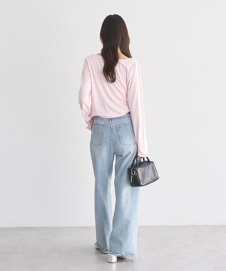 earth music&ecology アソートドレーププルオーバー Pink