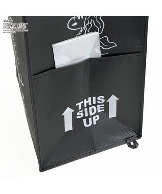 ROOTOTE 8461【スヌーピー】IP.ガービッジ.ピーナッツ-0W 02：ブラック