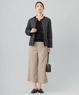 J.PRESS LADIES 【ご好評につき新色追加！・WEB限定カラーあり・洗える】PRINCE Vネック ニット ブラック系