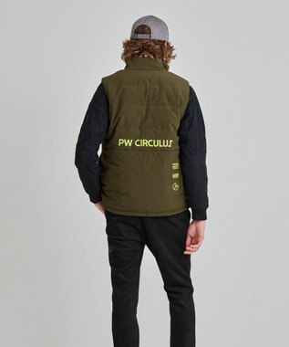 PW CIRCULUS 【MEN】中綿ベスト カーキ系