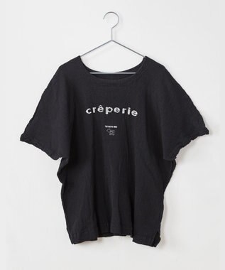 crêprie tsumori chisato creperie DOLMAN SLEEVES T-SHIRT クレプリ ドルマンスリーブTシャツ BLACK