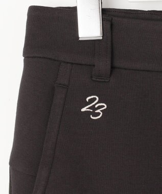 23区GOLF 【WOMEN】【ストレッチ】テーパード ジャージパンツ ブラック系