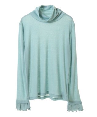 earth music&ecology シアードッキングタートルプルオーバー Mint