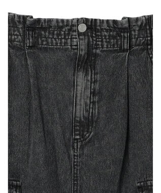 Green Parks ・ＥＬＥＮＣＡＲＥ　ＤＵＥ　カーゴデニムスカート Gray Mixture