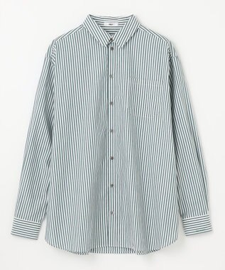 NAVE シャーティング グリーンストライプ