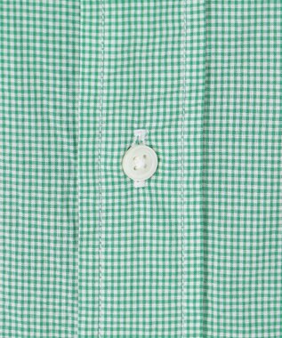 J.PRESS MEN 【WEB・一部店舗限定】サッカーギンガムチェックシャツ グリーン系3