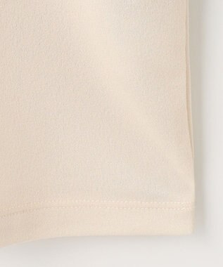 自由区 【洗える】ビンテージパールタートルネック カットソー ベージュ系