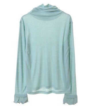 earth music&ecology シアードッキングタートルプルオーバー Mint