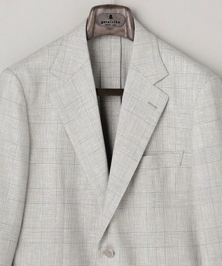 GOTAIRIKU 【CANONICO/カノニコ】ヴィンテージ ジャケット_エクリュグレンチェック ライトグレー系4