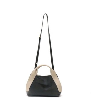 Regalo Felice 【長財布が入る / ショルダー付】2wayバッグ / REGALO BKG(ブラック×グレージュ)