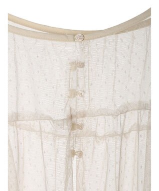 AMERICAN HOLIC チュールキャミワンピース Ivory