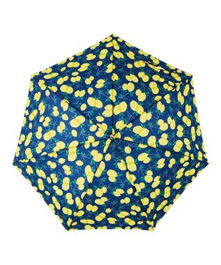 MOONBAT estaa 【耐風】長傘 フレッシュレモン UV ネイビーブルー