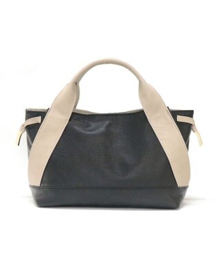 Regalo Felice 【長財布が入る / ショルダー付】2wayバッグ / REGALO BKG(ブラック×グレージュ)