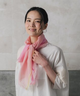 POLS 播州織 極細コットンストール Sサイズ ピンク