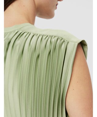 JOSEPH ニットウィーブプリッセ　ドレス Matcha