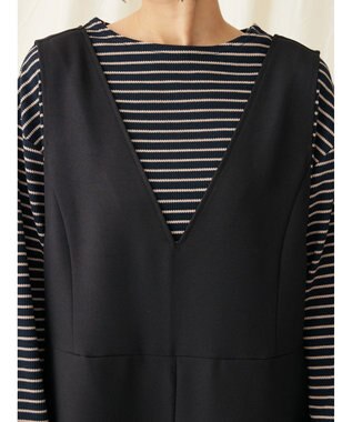 CRAFT STANDARD BOUTIQUE 【イージーケア】サロペット Black